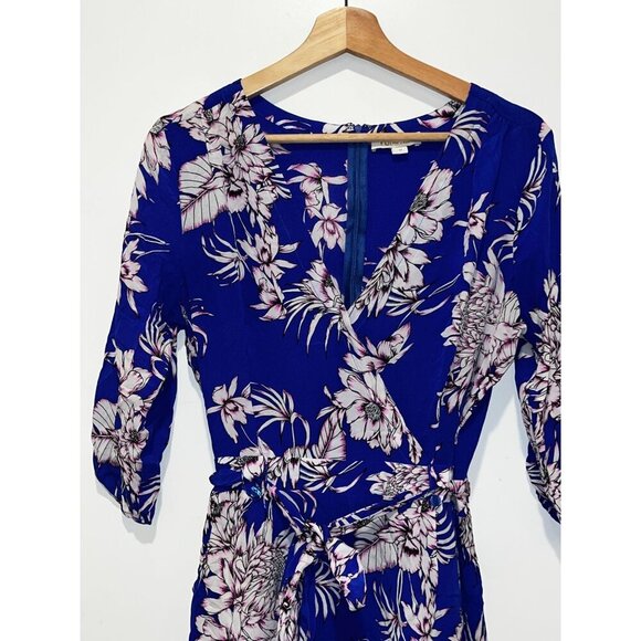 Yumi Kim Liz Rompe in French Rose Royal BLue Women's Size Medium - Picture 3 of 11